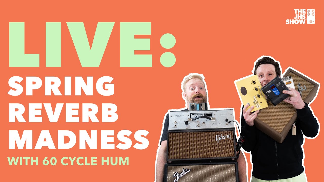 LIVE: Spring Reverb Pedal Shootout (w/ 60 Cycle Hum)