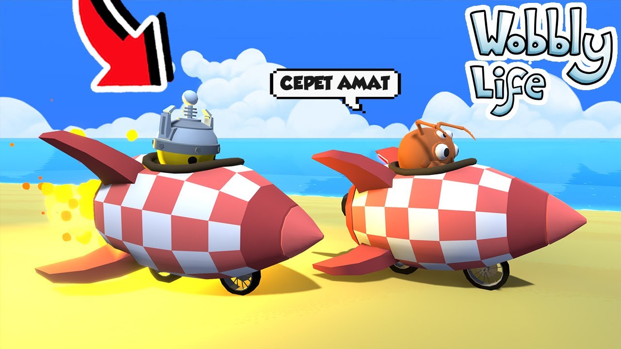 KITA BERHASIL MENDAPATKAN SEPEDA ROKET TERCEPAT DI WOBBLY LIFE!!!