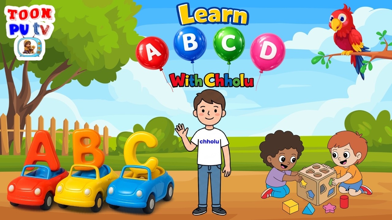 ABC Song for Kids | Learn Alphabet A-Z, 123 Counting & Animals Sounds | Nursery Rhymes