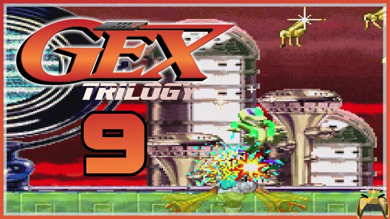 GEX TRILOGY📺 (GEX) #9 Saucer Section, Free Fall, Bombs Away & Head to Head