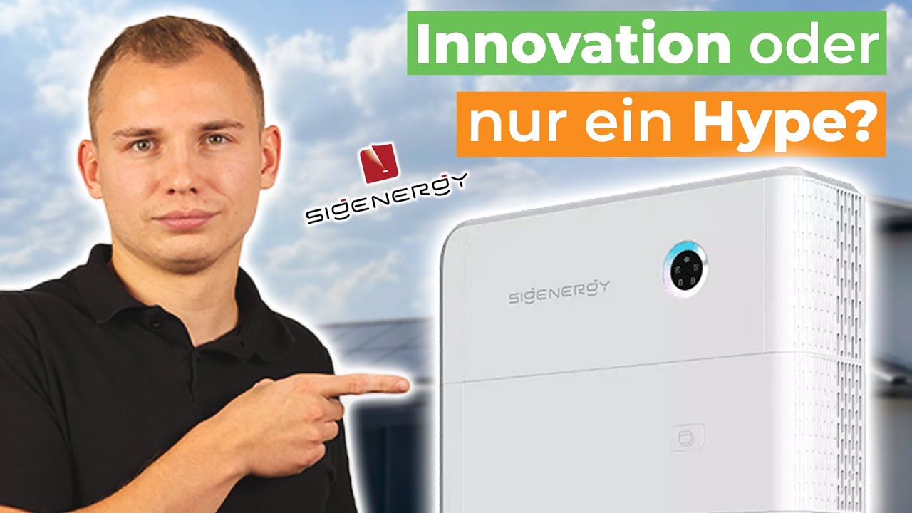Sigenergy SigenStor: Die Zukunft der Energie mit KI und bidirektionalem Laden!
