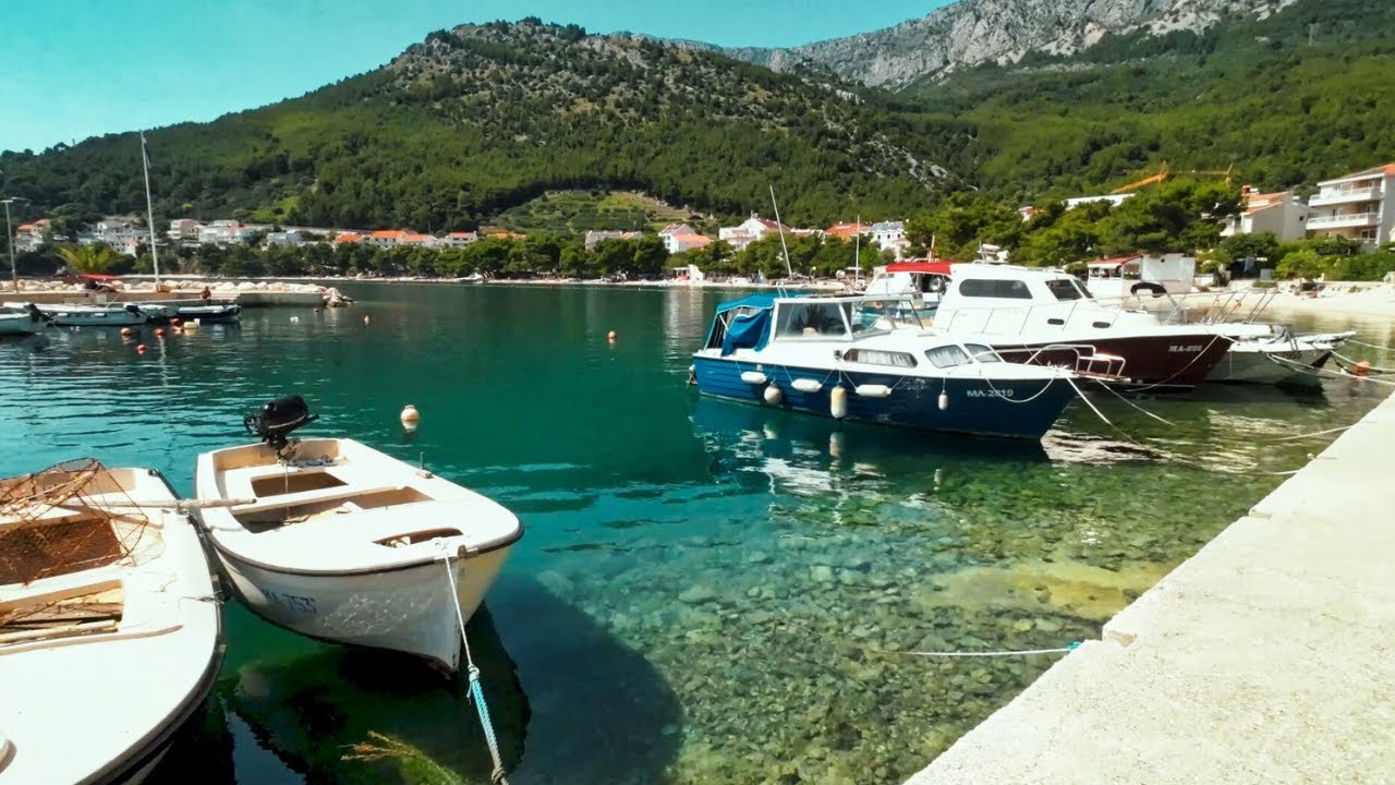 Drvenik Gornja Vala - Plaža, šetnica, borovina, more - Makarska rivijera