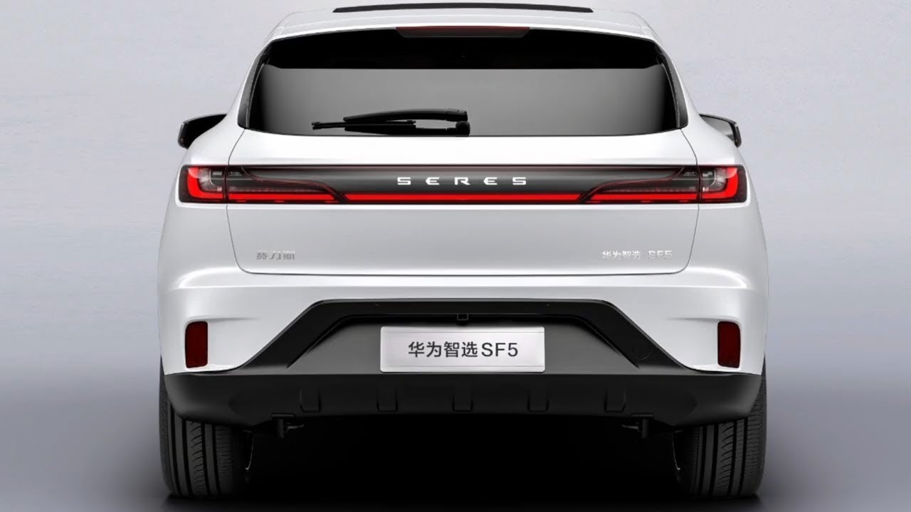 New 2022 Huawei Seres SF5 SUV revealed   550hp and Tesla like interior