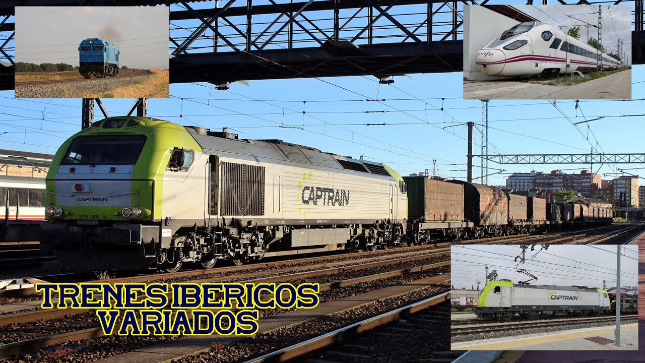 Recopilatorio Ferrocaril Español, Trenes por España