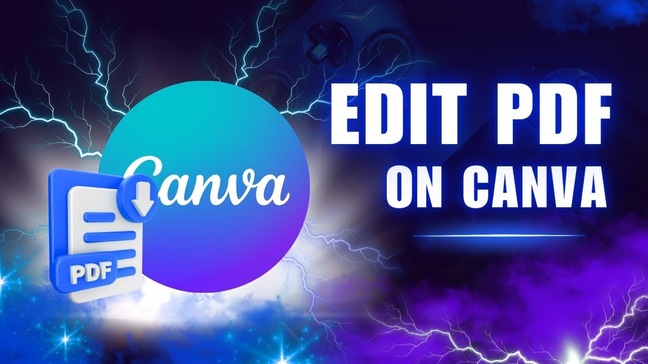 Edit pdf file on #canva تعديل ملفات pdf على كانفا