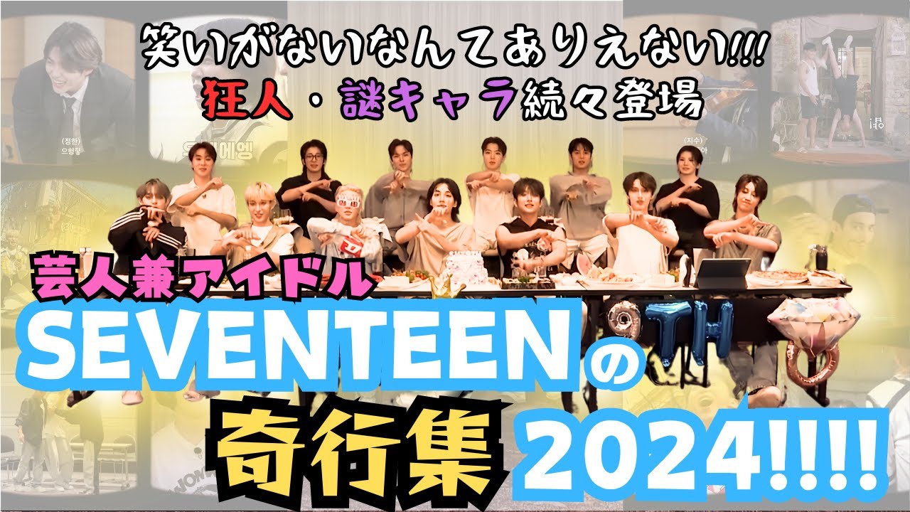 【SEVENTEEN】セブチの奇行集2024