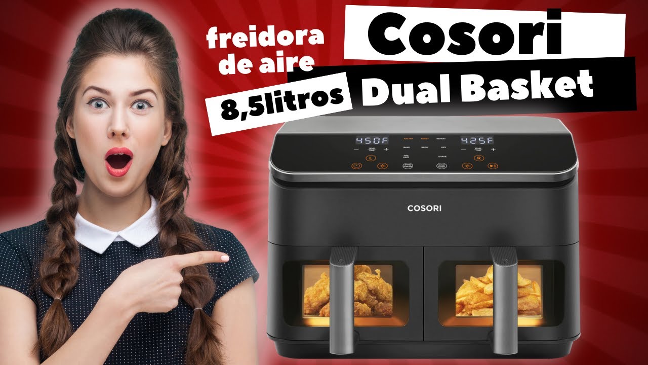 nueva COSORI DUAL BASKET.la freidora de aire de doble cesto de la mejor marca de freidoras de aire