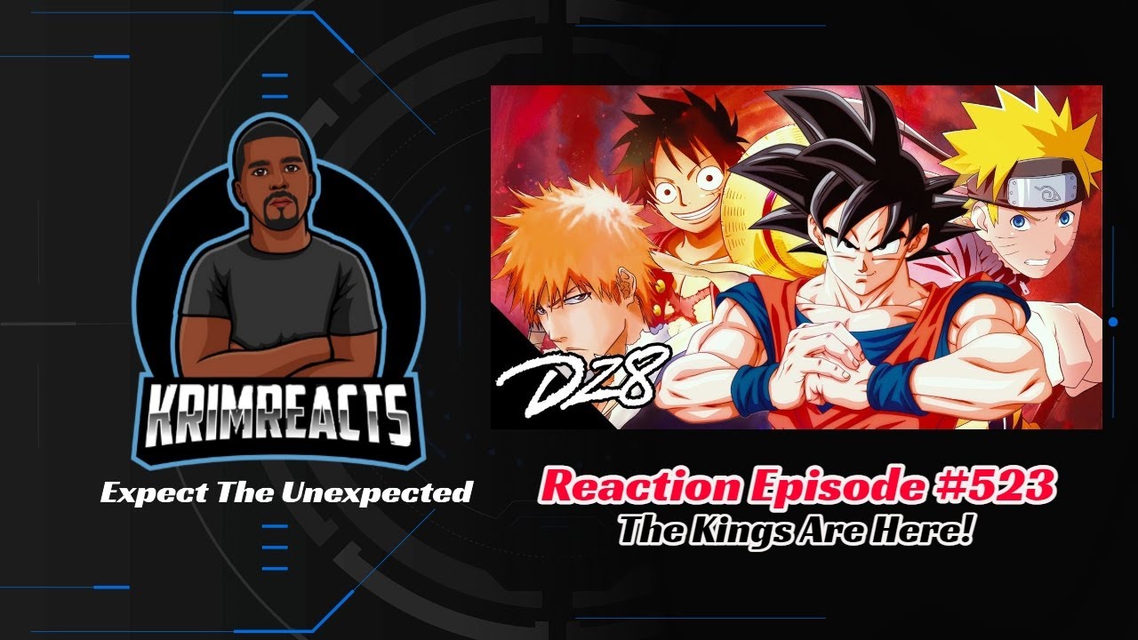 Kings of Anime Rap Cypher REACTION | KrimReacts #523