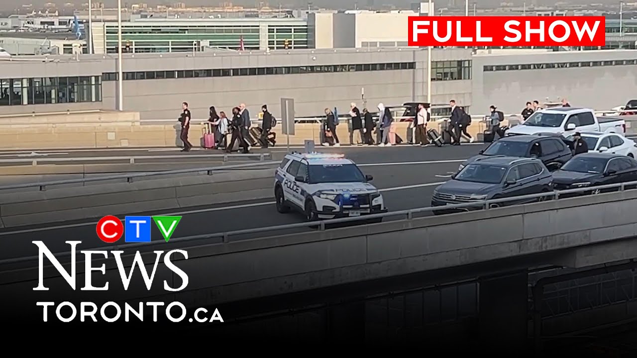 Fatal police-involved shooting at Pearson Airport | CTV News Toronto at Noon for April 24, 2025