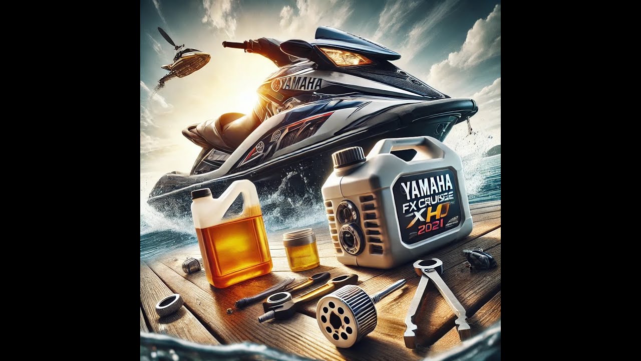 How to Change Oil on Yamaha FX HO & FX Cruiser HO 2021 Jetskis | Maintenance Tips