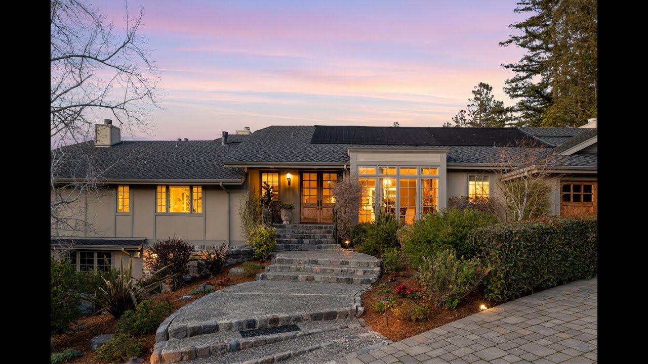 Exquisite Bay Views Hillsborough, CA home