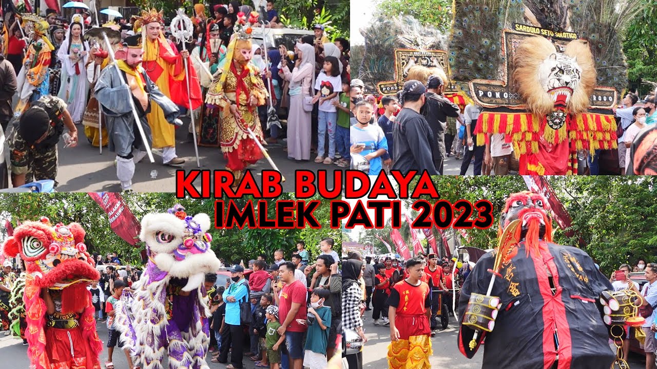 Kirab Budaya Imlek 2023 Pati. Ada SUN GO KONG