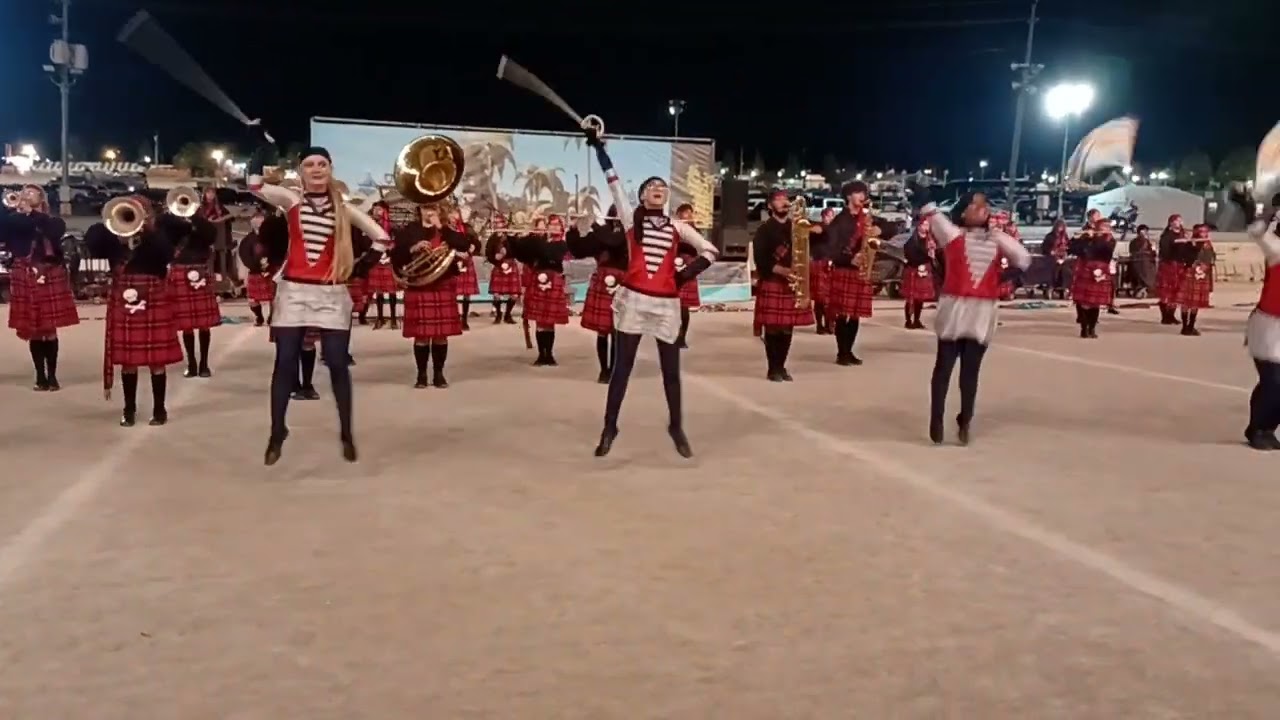 Anderson Marching Highlanders Sea of Scots Indiana State Fair Band Day Sweet 16 Night Show