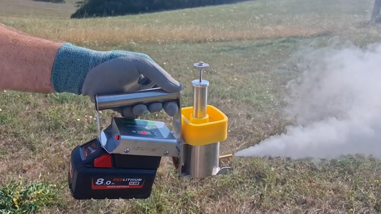 Introducing the InstantVap Turbo 18 oxalic acid vaporizer --- Only 10 sec/2g!!