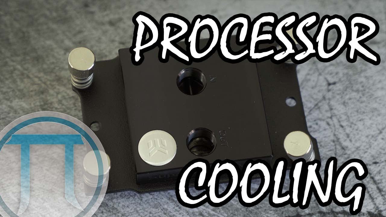 How to water cool a pc - Processor cooling