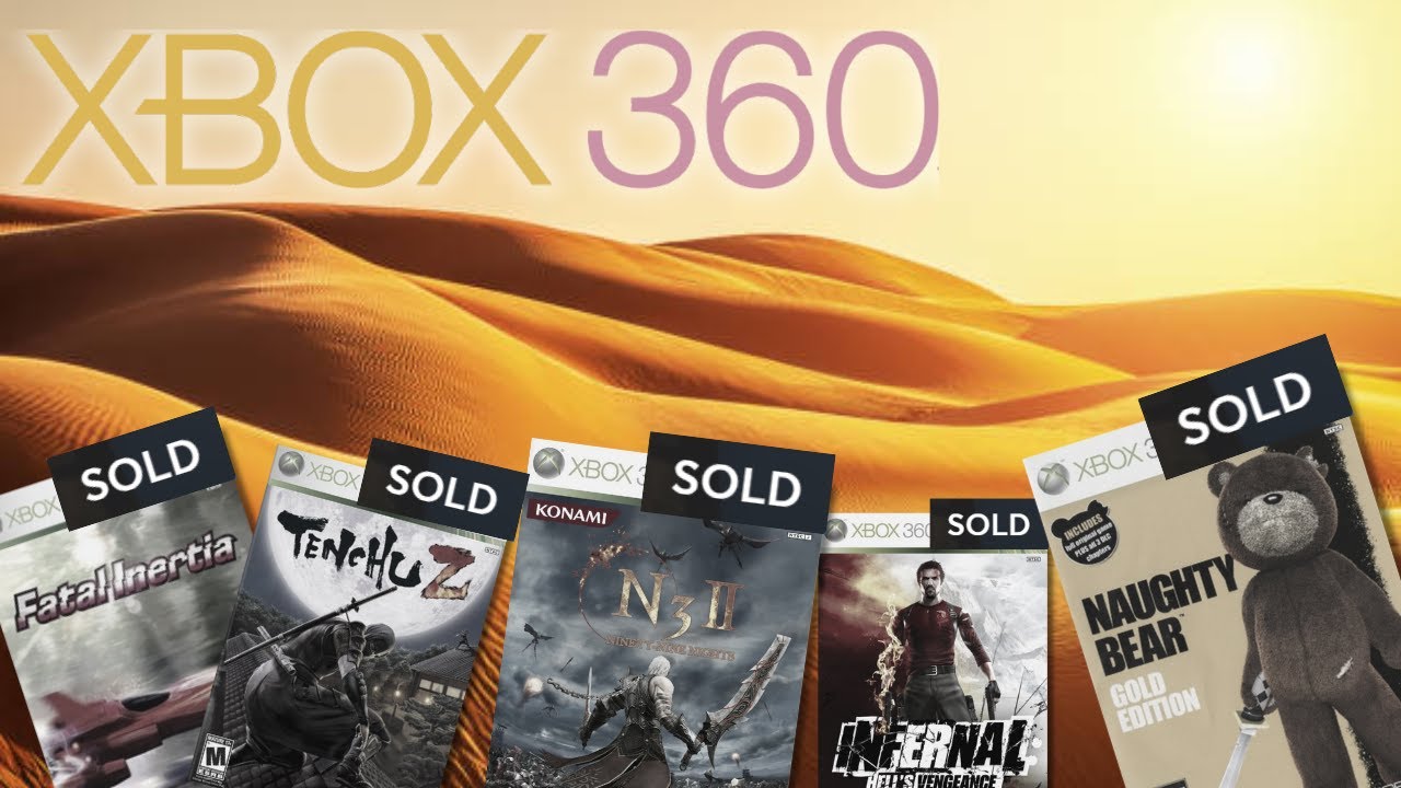 Игр для Xbox 360 становится все меньше...