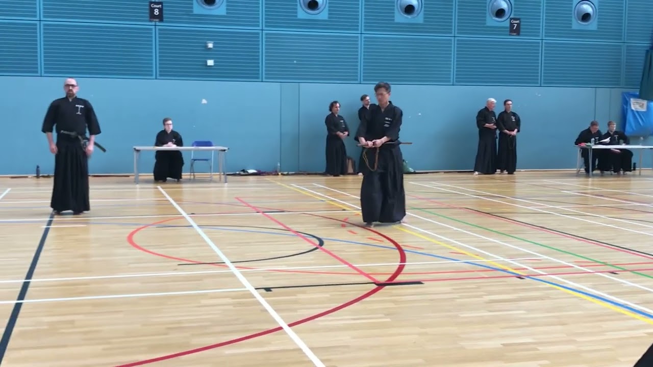 英剣連 2025居合道全国大会 五段の部準決勝戦 　Godan (5th Dan)  Semi-Final from 2025  BKA National Iaido Championship