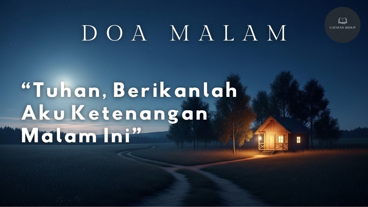 Tuhan, Berikanlah Aku Ketenangan Malam Ini  |  Doa Malam