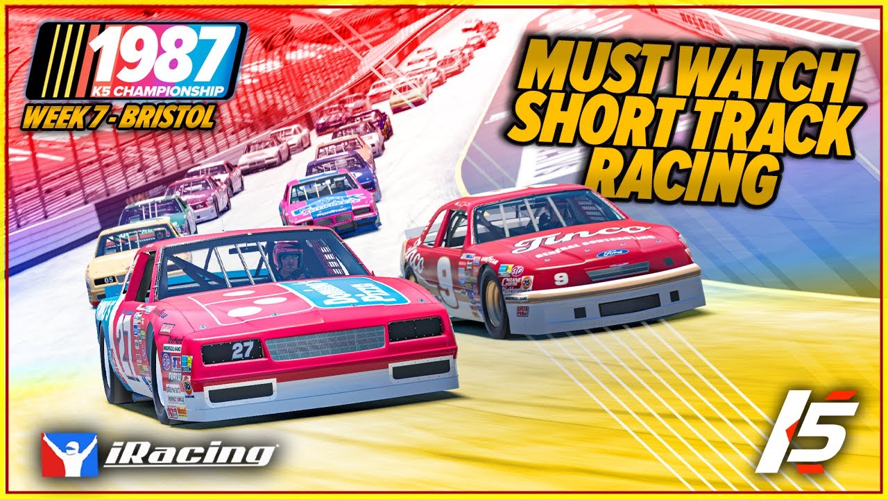 1987 K5 Championship - R7 - Bristol - iRacing NASCAR Gameplay