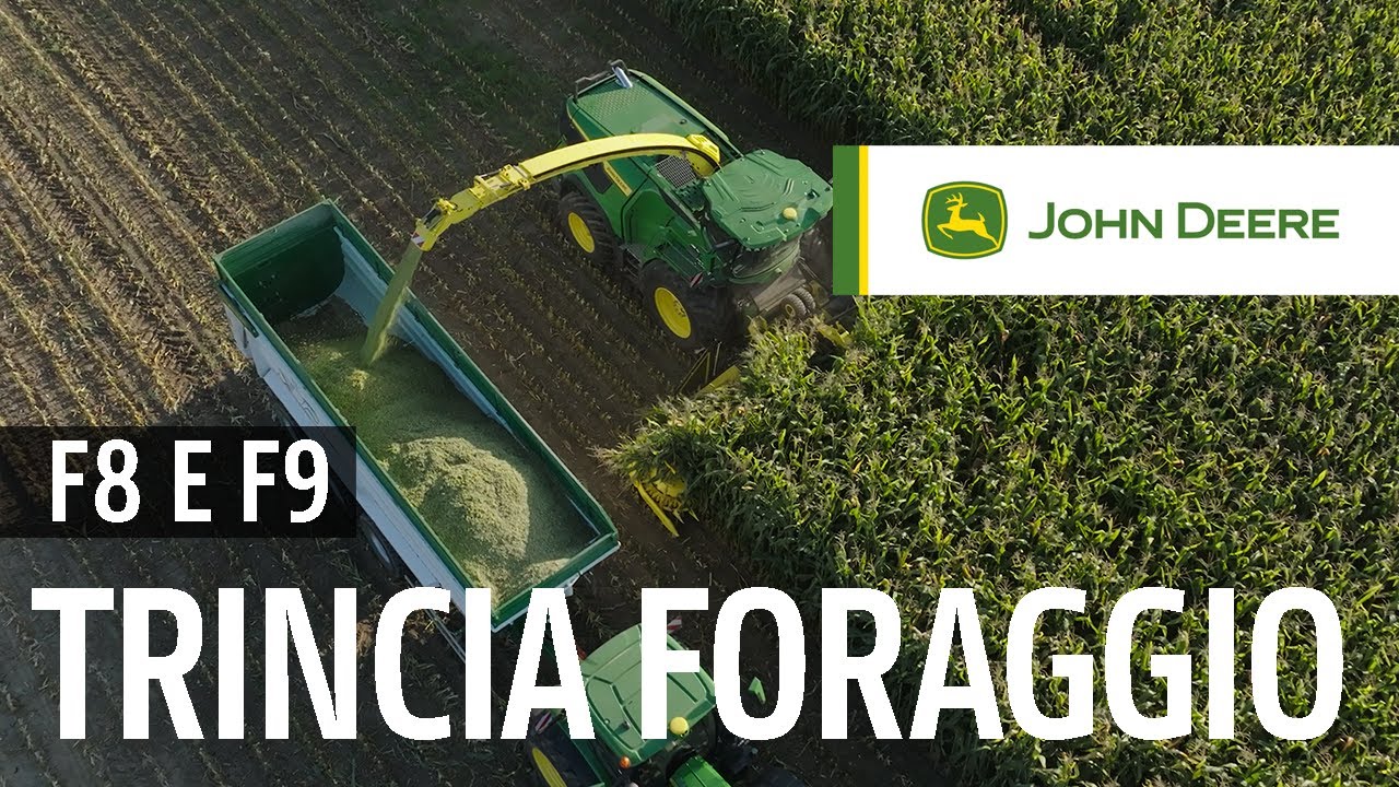 Raccolta di foraggio di nuova generazione: John Deere SPFH F8 e F9