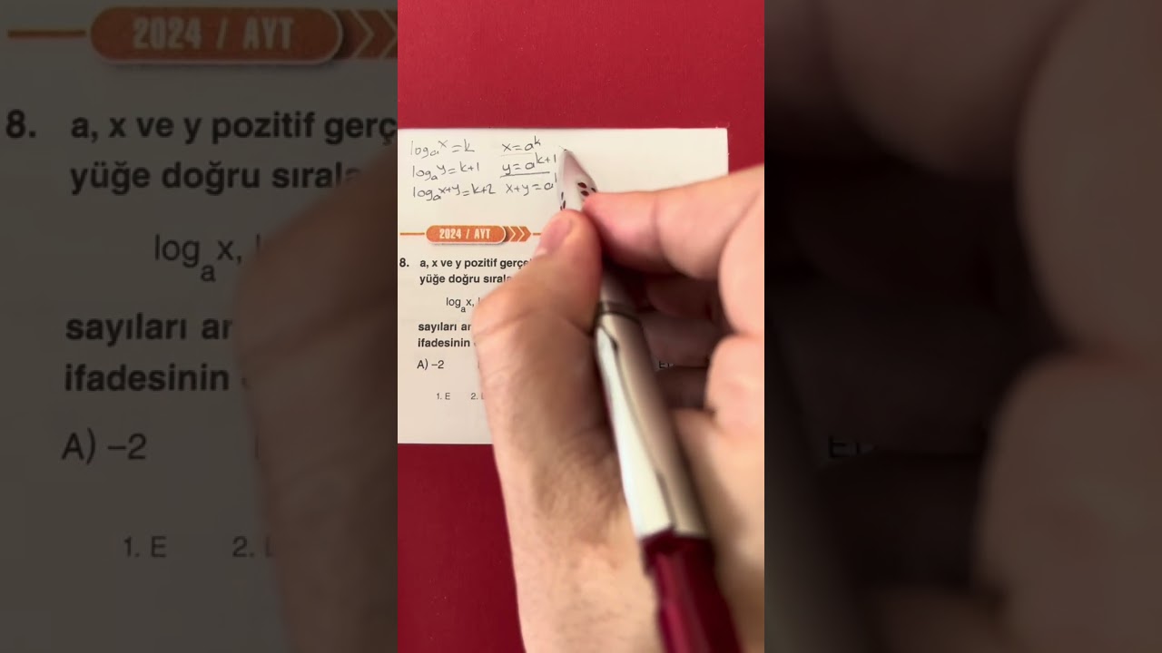 🔥ŞAŞKINLIK YARATAN 2024 LOGARİTMA SORUSU🔥 