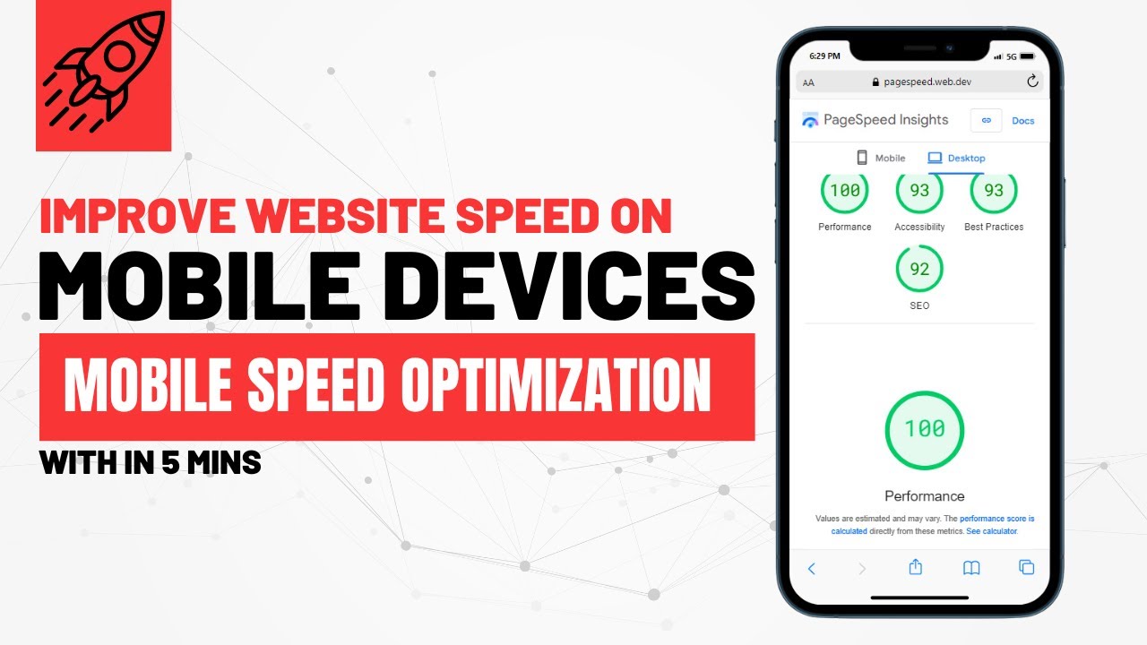 Improve Website Speed on Mobile Devices in 5 Mins - Mobile Speed Optimization | Website Speedy