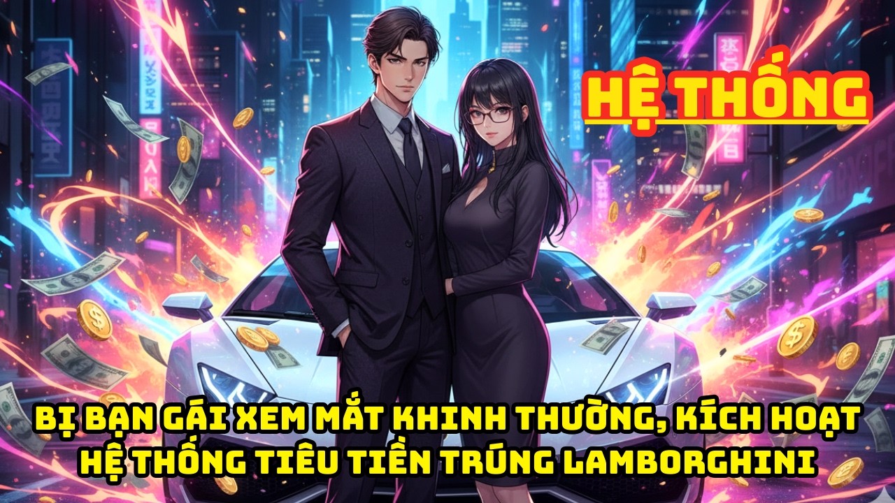 BỊ BẠN GÁI XEM MẮT KHINH THƯỜNG, KÍCH HOẠT HỆ THỐNG TIÊU TIỀN TRÚNG LAMBORGHINI