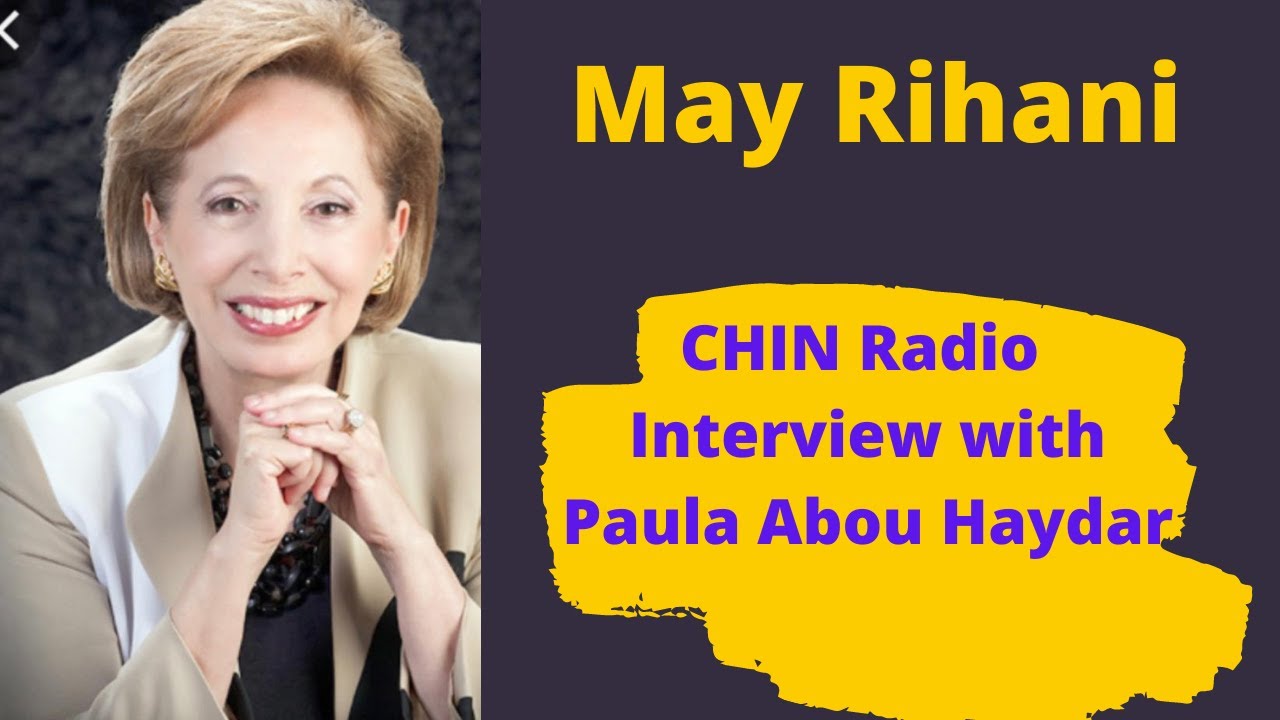 May Rihani -Interview CHIN Radio 97.9