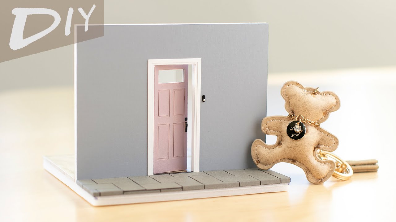 DIY Miniature Doors｜Craft Therapy｜微縮門｜療愈手作