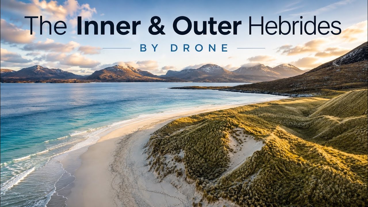 The Inner & Outer Hebrides from above | 4K Drone