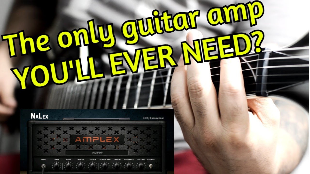 1 METAL AMP to rule them ALL! - FREE GUITAR VST - Amplex by Nalex - Soundcheck - amnerhunter.com