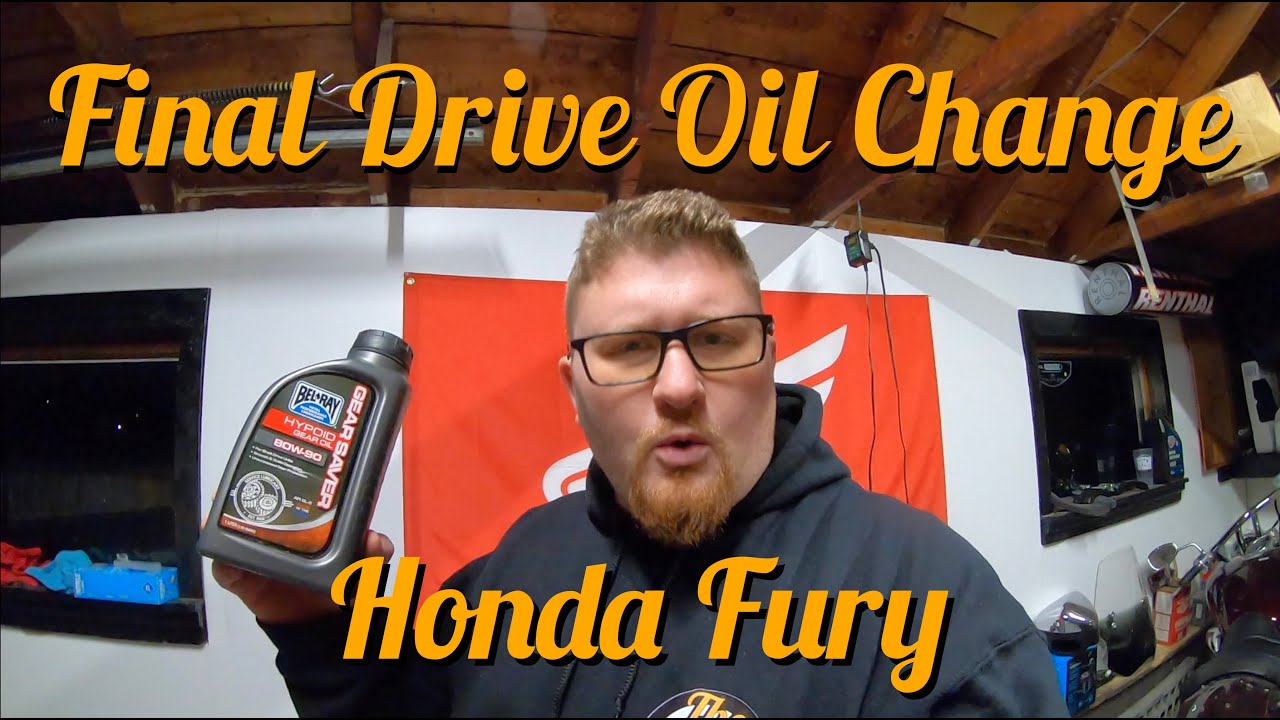 Honda Fury Final Drive Shaft Oil Change