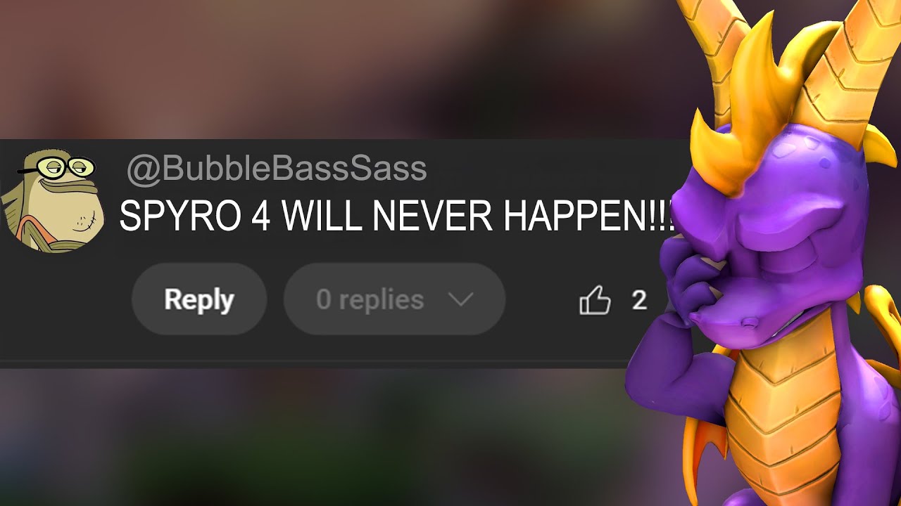 Don't Believe in Spyro 4? Watch this.