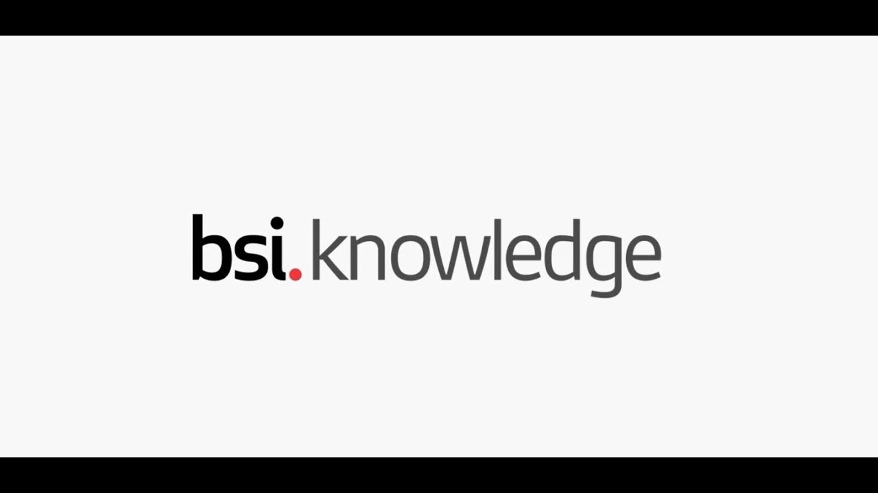 Welcome to BSI Knowledge