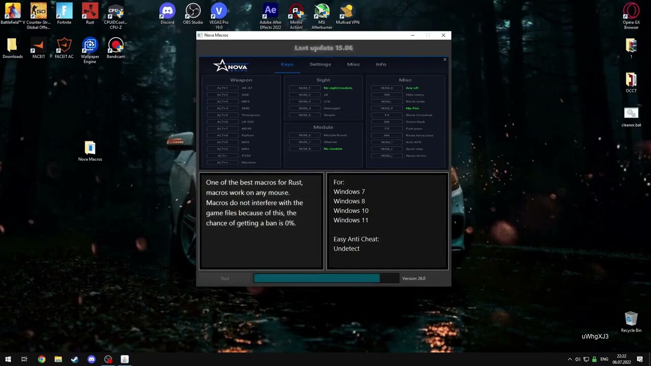 RUST HACK | AIMBOT + ESP | UNDETECTED | NEW UPDATE JULY 2022 | RUST CHEAT | DOWNLOAD