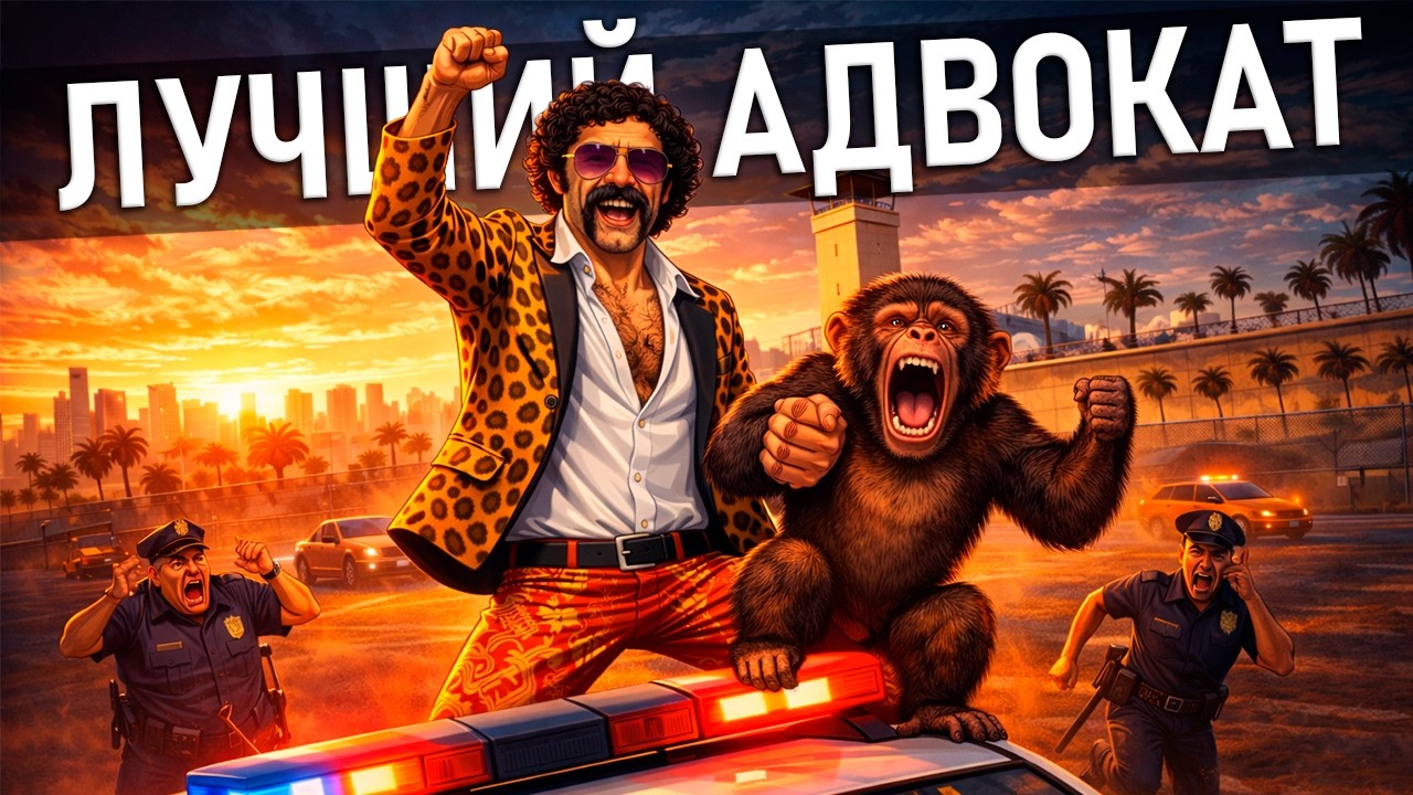 🔴ЛУЧШИЙ  АДВОКАТ В МИРЕ GTA RP!