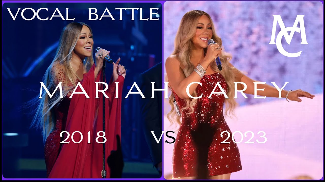 Mariah Carey 2018 vs 2023 Vocal Showdown!!!