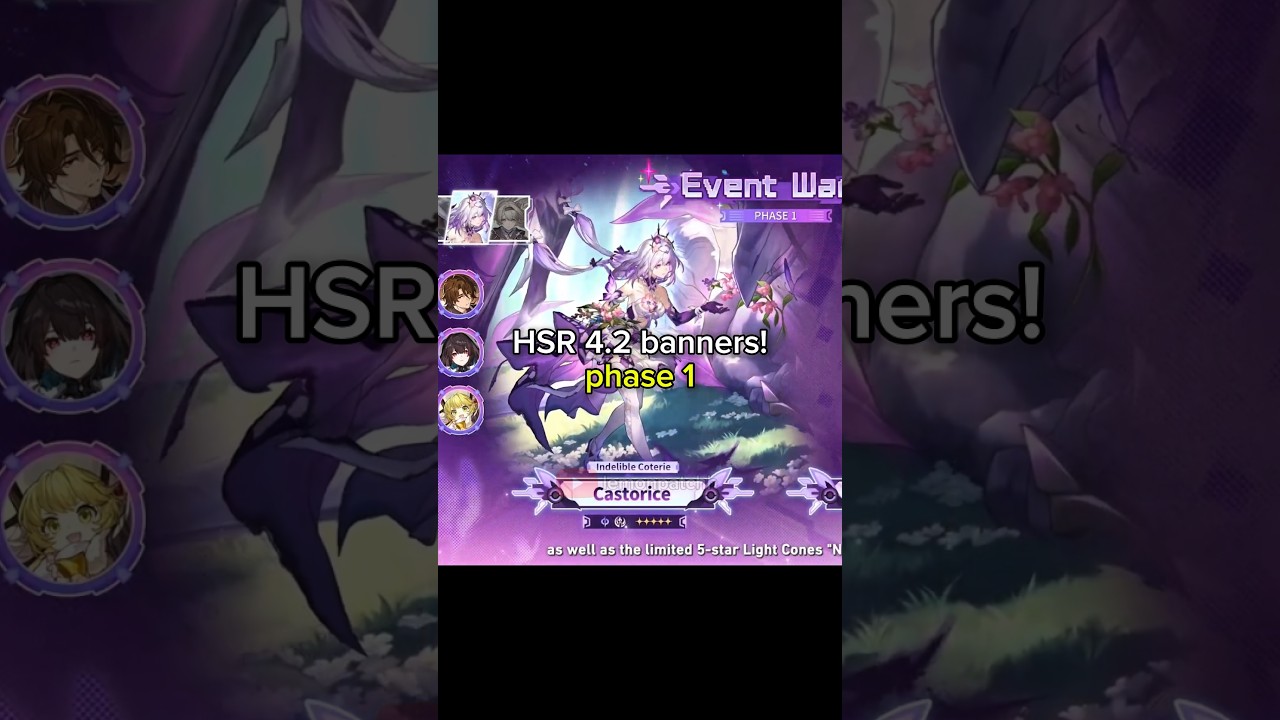HSR 4.2 banners #honkaistarrail #hsr #hoyoverse #shorts