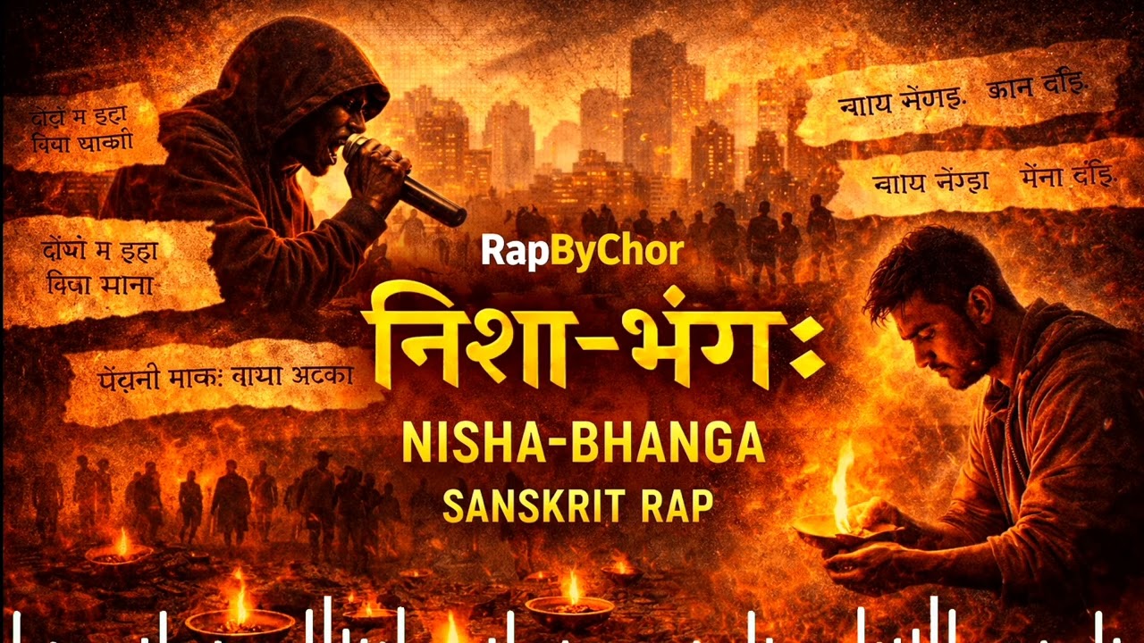निशा-भंग: || NISHA-BHANGA || SANSKRIT RAP || CHOR || #rap #rapper #kaliyugrap #sanskritrap