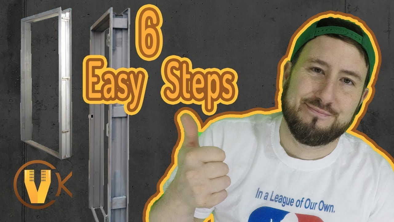 Installing A Metal Door Frame In 6 Easy Steps