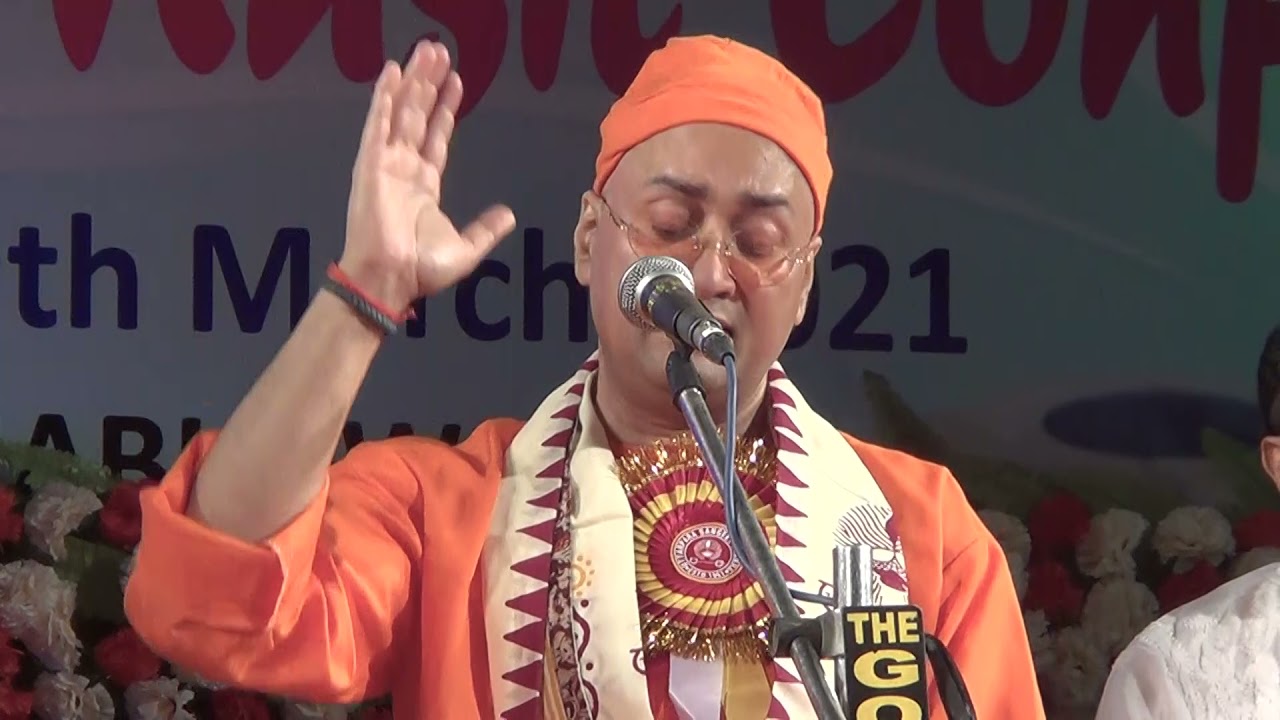 Swami Kripakarananda~Raga~Kedar~Tabla~Bibhas Sanghai~Harmonium~Pradip Palit