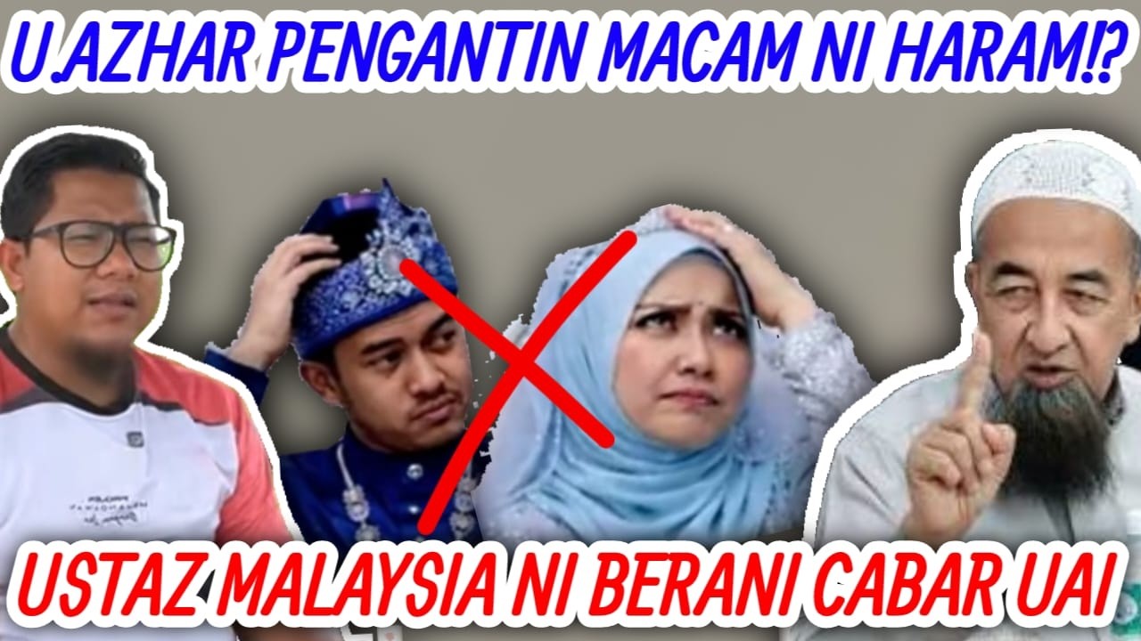 USTAZ AZHAR PENGANTIN CAM NI HARAM!? USTAZ SYIHAB CABAR KERAS USTAZ AZHAR , DIBUAT GERAM
