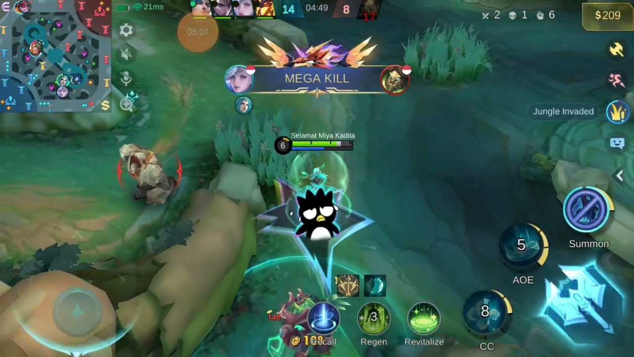 Selamat Miya Kadita Moba Legends 5v5 Vexana 