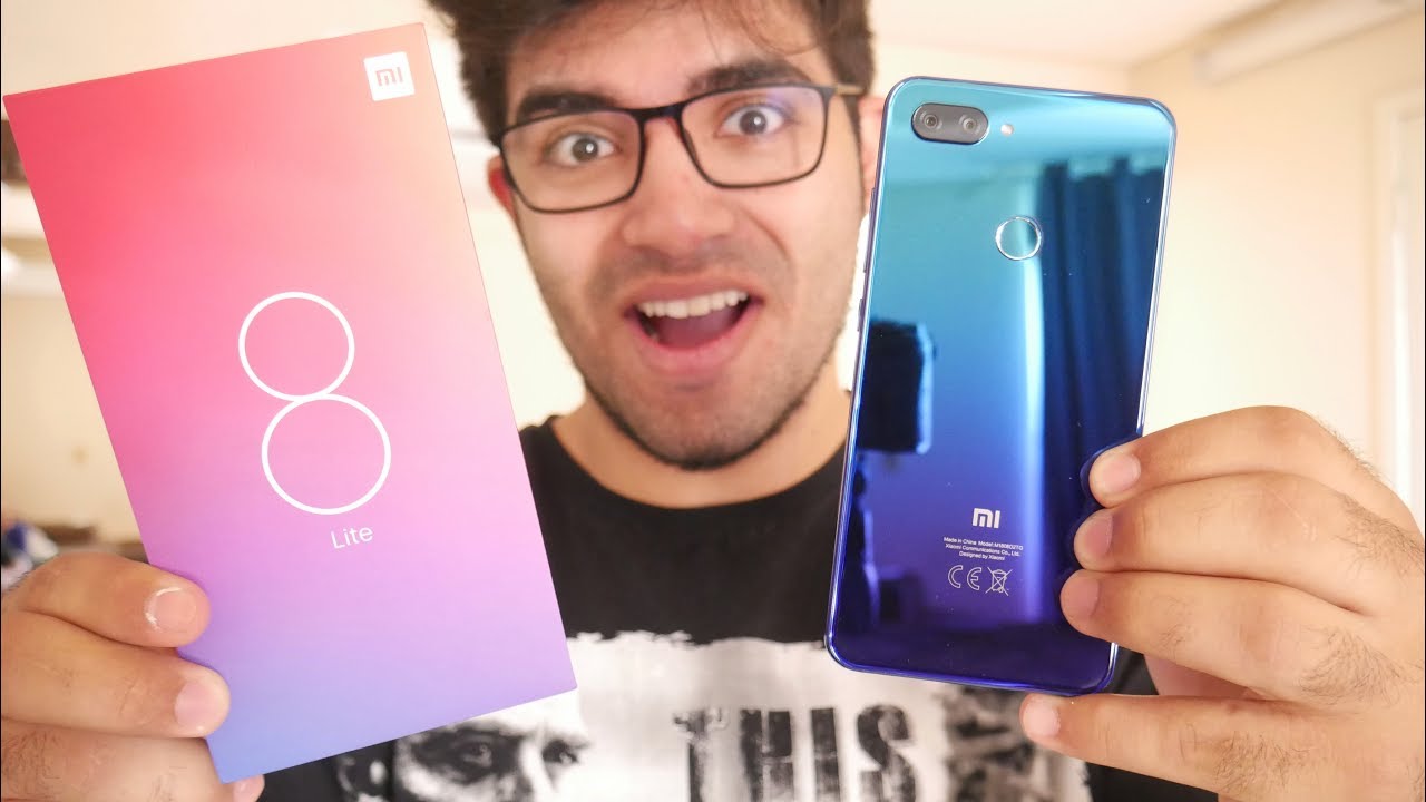 FINALMENTE! Xiaomi Mi 8 Lite - O Smartphone mais Bonito que a Xiaomi Já fez! | Unboxing, impressões