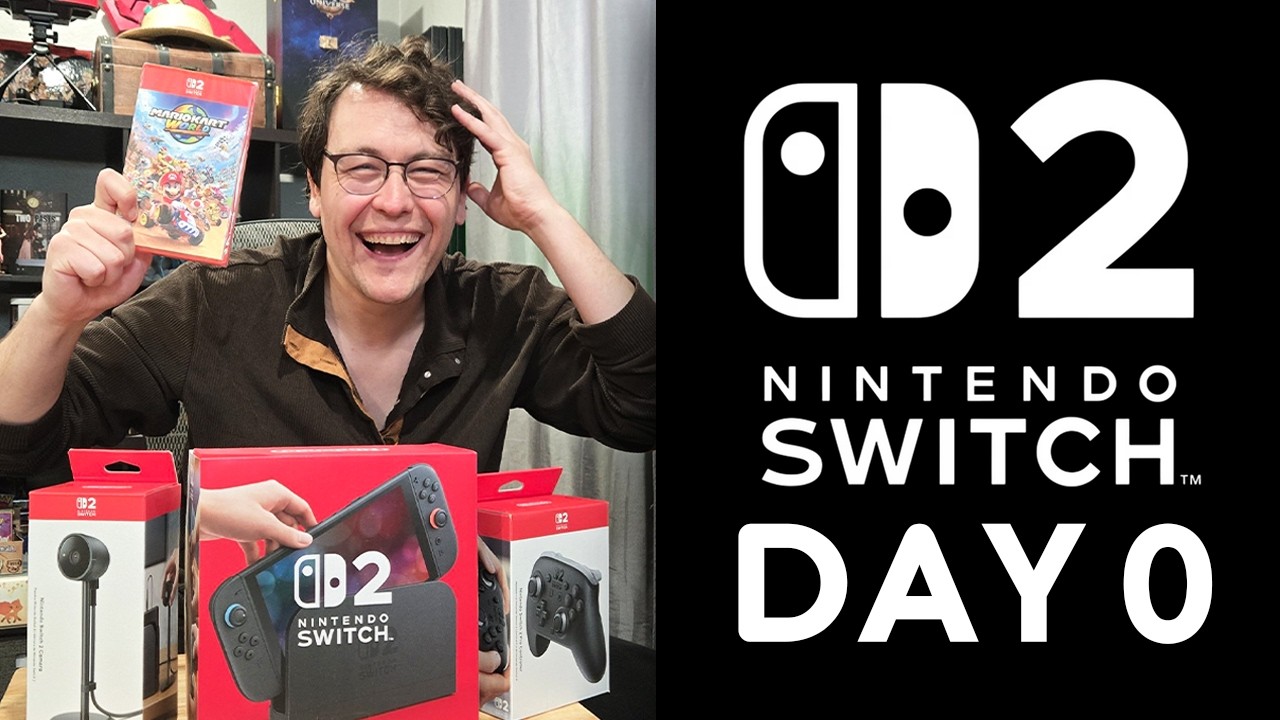 MY SWITCH 2 IS HERE & I'M ALLOWED TO STREAM IT EARLY!!!