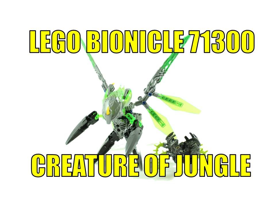 LEGO BIONICLE UXAR CREATURE OF JUNGLE 71300 REVIEW
