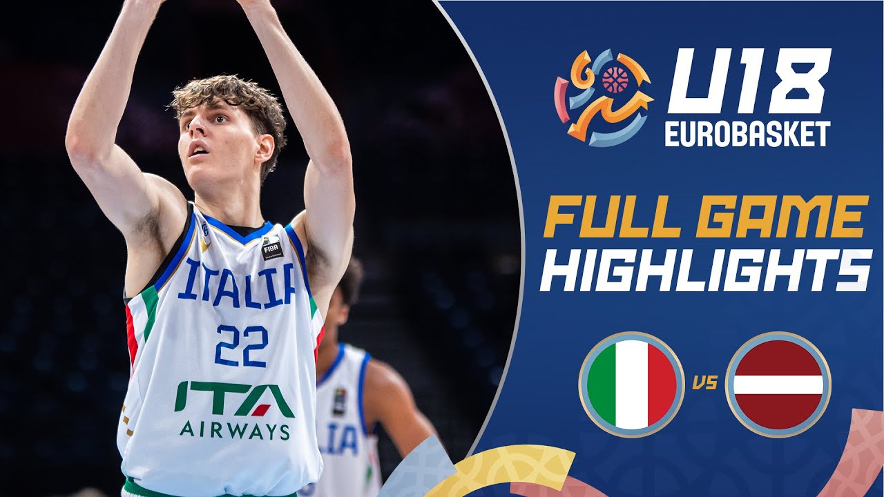 3rd Place Game: Italy 🇮🇹 vs Latvia 🇱🇻 | Highlights | FIBA U18 EuroBasket 2025