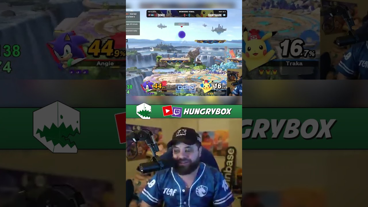 ShinyMark continues to dominate #smashbros #hungrybox