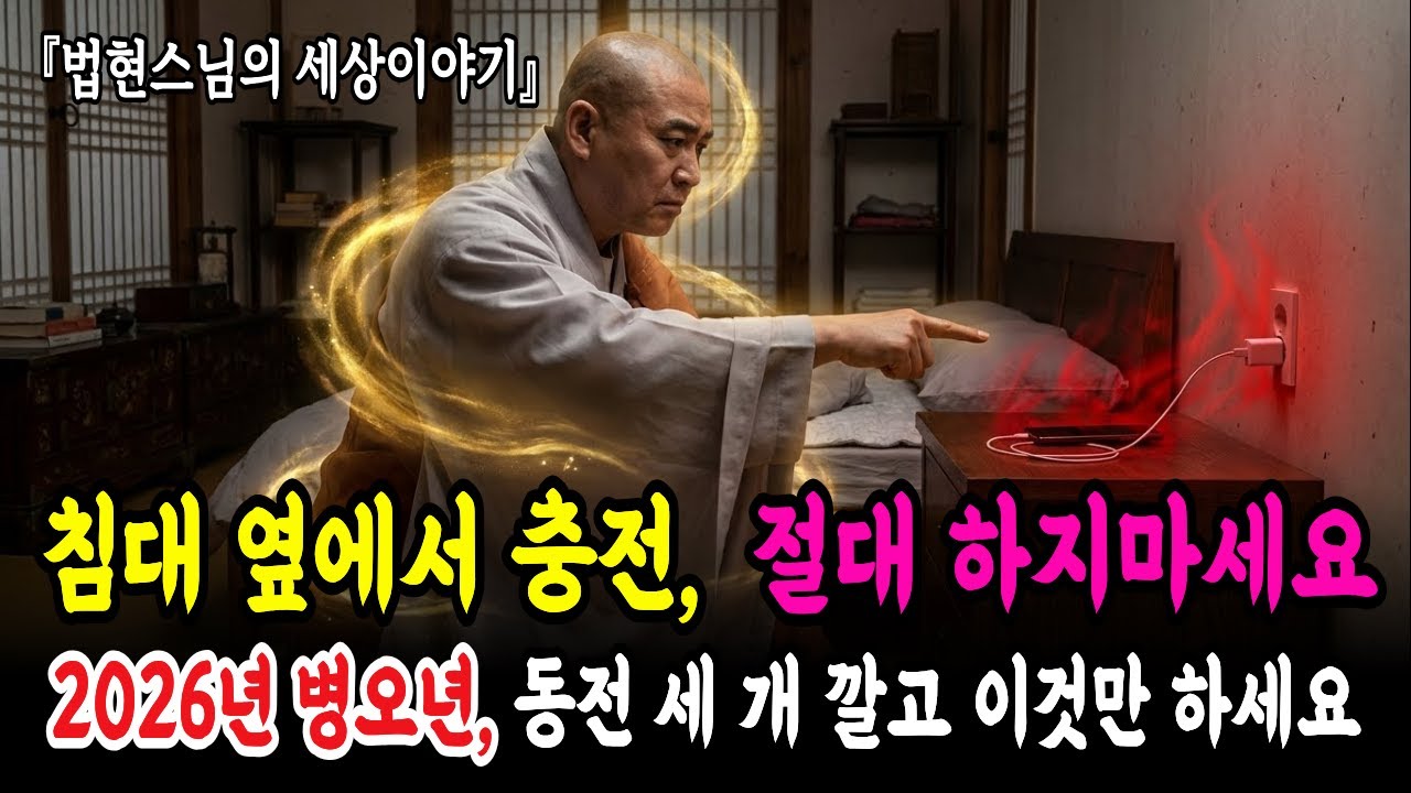 큰일입니다! 침대 옆에서 휴대폰 충전하면... | 거실에서 딱 3가지 하세요