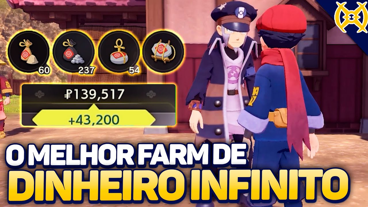 Como conseguir DINHEIRO INFINITO FÁCIL no Pokémon Legends Arceus